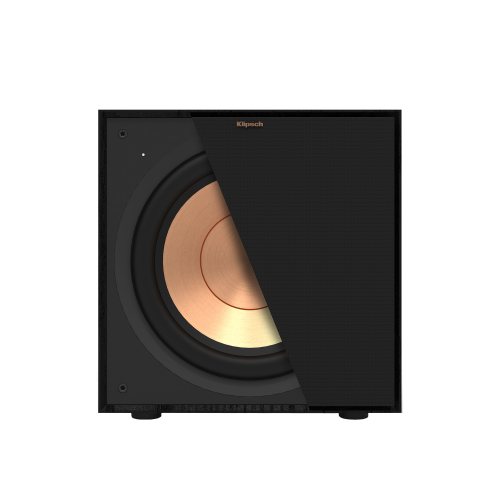 Klipsch R-101SW (Black) вид спереди